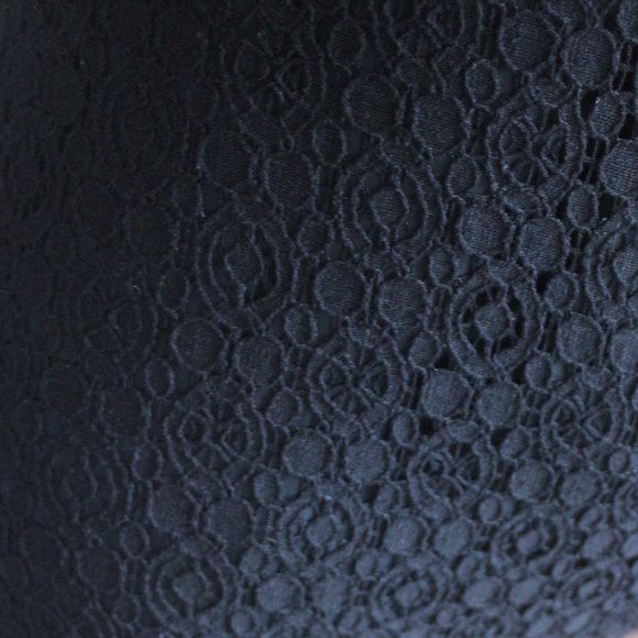 Black Lace Shift Dress - Picture 5 of 5